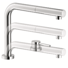 Кухонный смеситель Franke Active Window с выносным шлангом