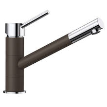 Кухонний змішувач Blanco KANO хром/кава 525033