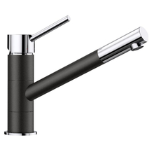 Кухонный смеситель Blanco KANO хром/черний 526175