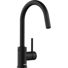 Кухонный смеситель Blanco MIDA-S чёрний матовий 526653