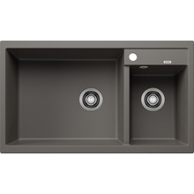 Кухонная мойка Blanco METRA 9 чаша слева вулканический серый 527304