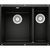 Кухонная мойка Blanco ROTAN 340/160-U чёрний 526096