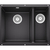 Кухонная мойка Blanco ROTAN 340/160-U антрацит 523077