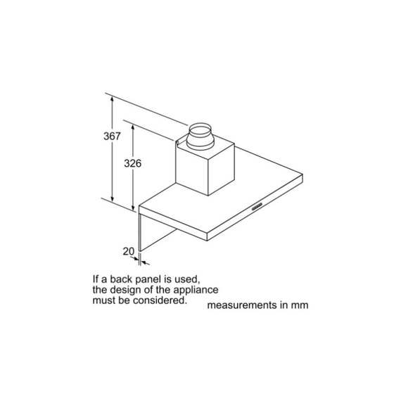 Вытяжка кухонная Bosch DWB96DM50