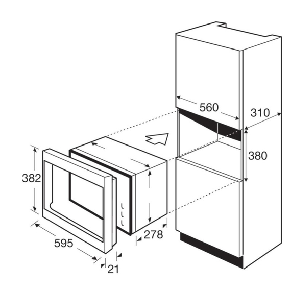 Микроволновая печь Brandt BMS 6115 B