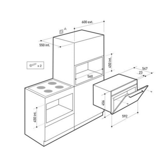 Микроволновая печь Brandt BKC 6575 X
