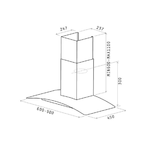 Вытяжка кухонная Elica CIRCUS IX A/60