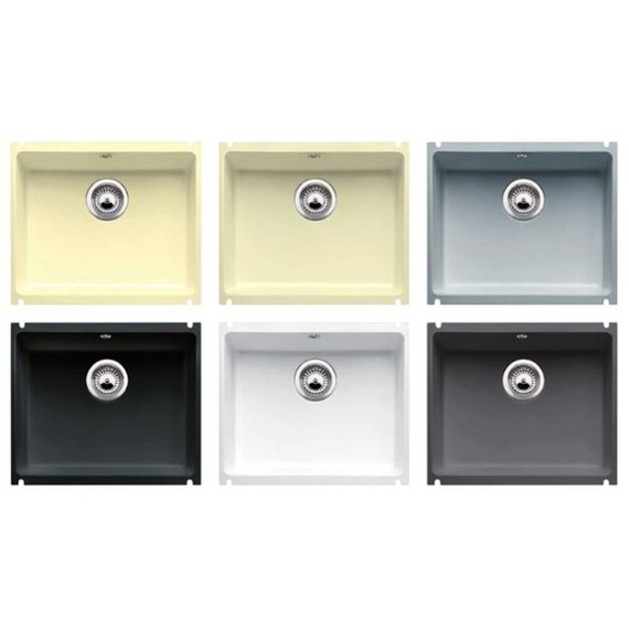 Кухонная мойка Blanco SUBLINE 500-U керамика PuraPlus базальт 523739