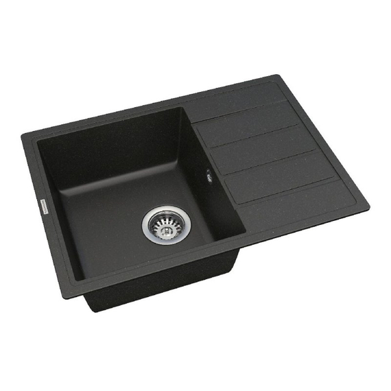 Кухонна мийка Vankor Easy EMP 02.62 Black
