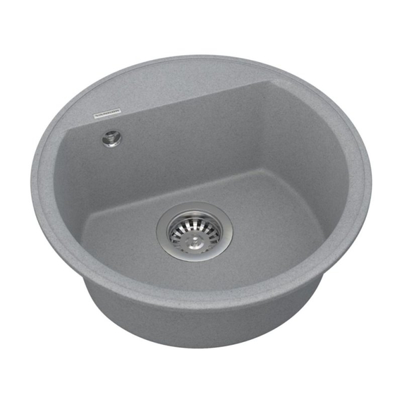 Кухонная мойка Vankor Easy EMR 01.45 Gray stone