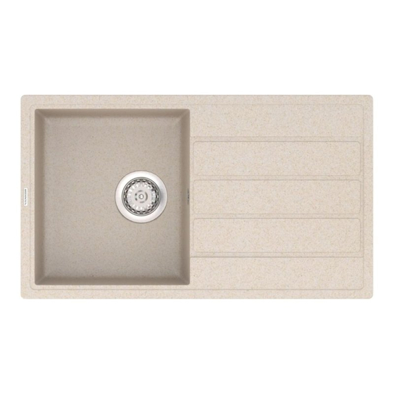 Кухонная мойка Vankor Easy EMP 02.76 Beige