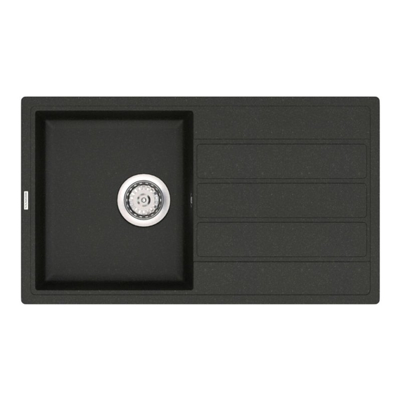 Кухонная мойка Vankor Easy EMP 02.76 Black