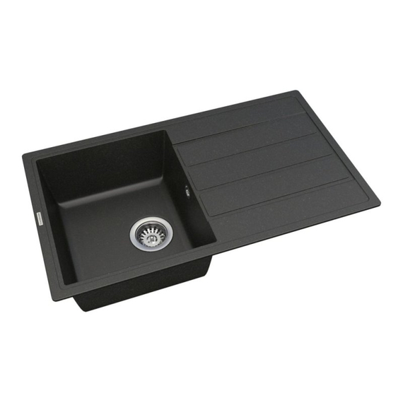Кухонная мойка Vankor Easy EMP 02.76 Black
