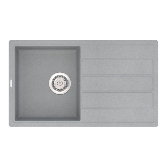 Кухонная мойка Vankor Easy EMP 02.76 Gray stone