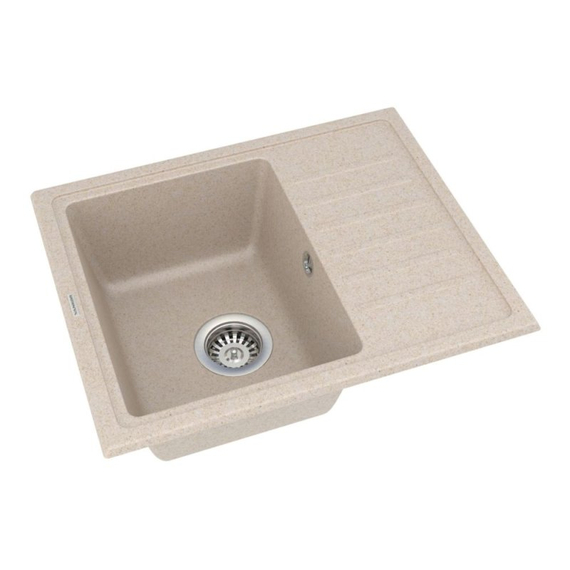 Кухонная мойка Vankor Lira LMP 02.55 Beige