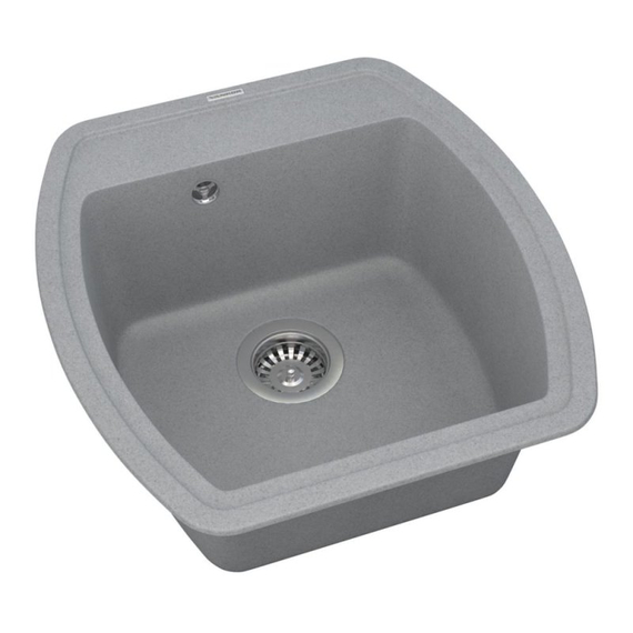Кухонная мойка Vankor Norton NMP 01.48 Gray stone