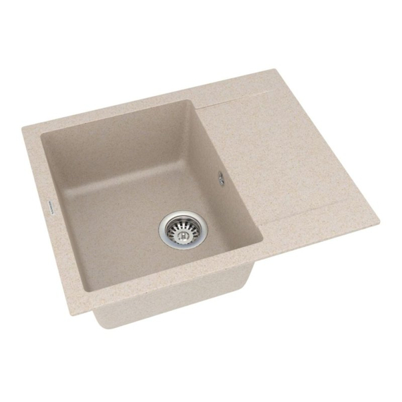 Кухонная мойка Vankor Orman OMP 02.61 Beige