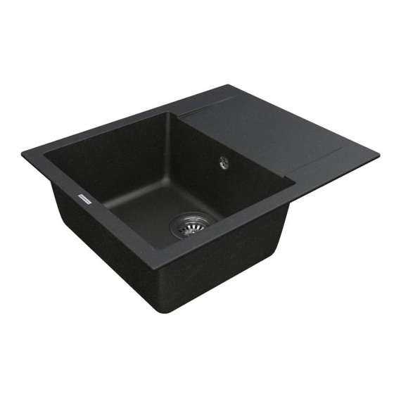 Кухонная мойка Vankor Orman OMP 02.61 Black