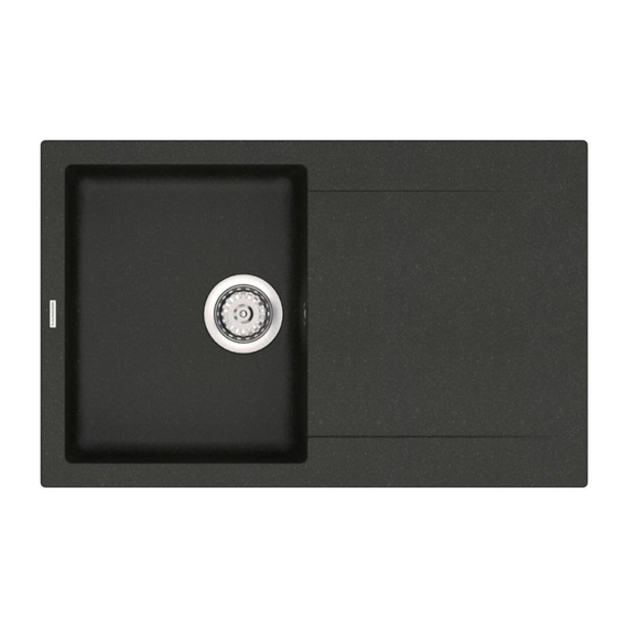 Кухонная мойка Vankor Orman OMP 02.78 Black
