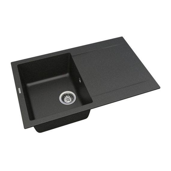 Кухонная мойка Vankor Orman OMP 02.78 Black