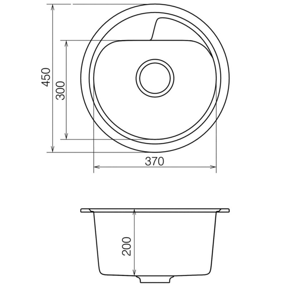 Кухонная мойка Vankor Polo PMR 01.45 Beige
