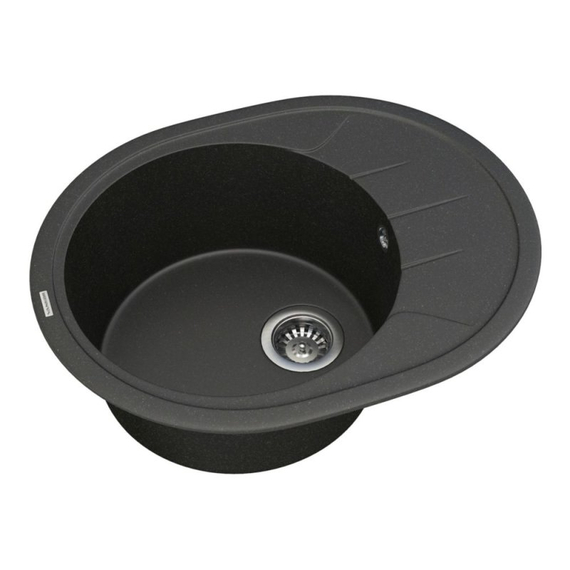 Кухонная мойка Vankor Sity SMO 02.61 Black