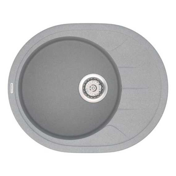 Кухонная мойка Vankor Sity SMO 02.61 Gray stone