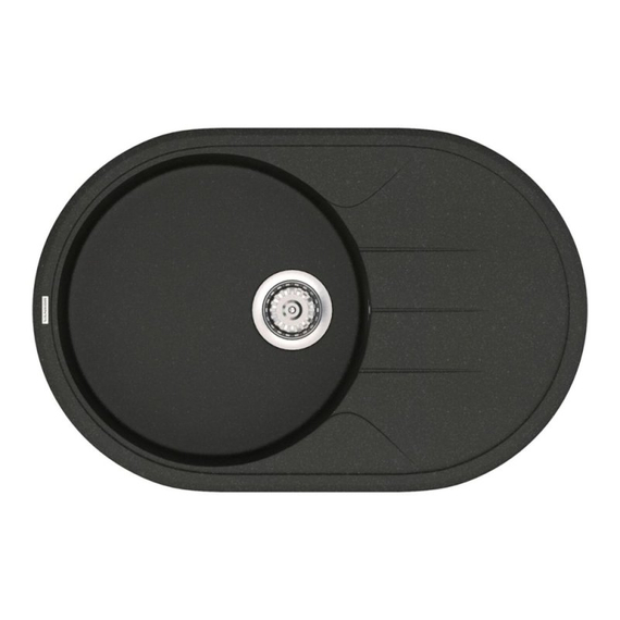 Кухонная мойка Vankor Sity SMO 02.78 Black