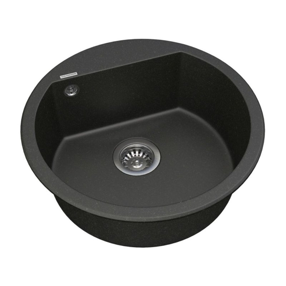 Кухонная мойка Vankor Tera TMR 01.50 Black