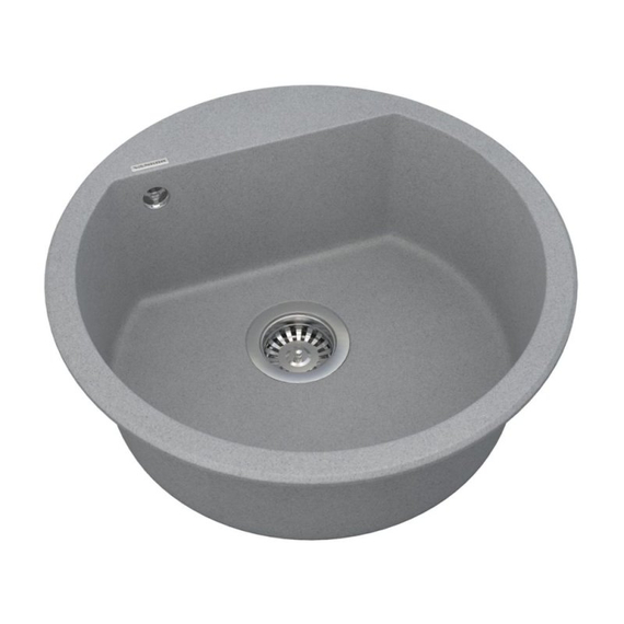 Кухонная мойка Vankor Tera TMR 01.50 Gray stone