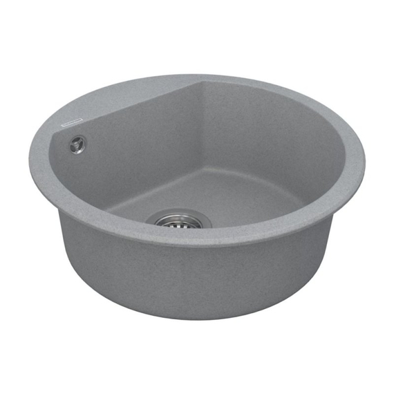 Кухонная мойка Vankor Tera TMR 01.50 Gray stone