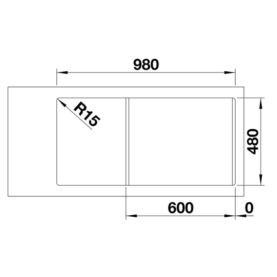 Кухонная мойка Blanco LEGRA 6 S кофе 522212