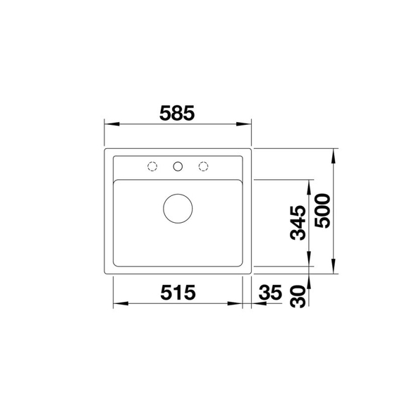 Кухонная мойка Blanco LEGRA 6 антрацит 523332