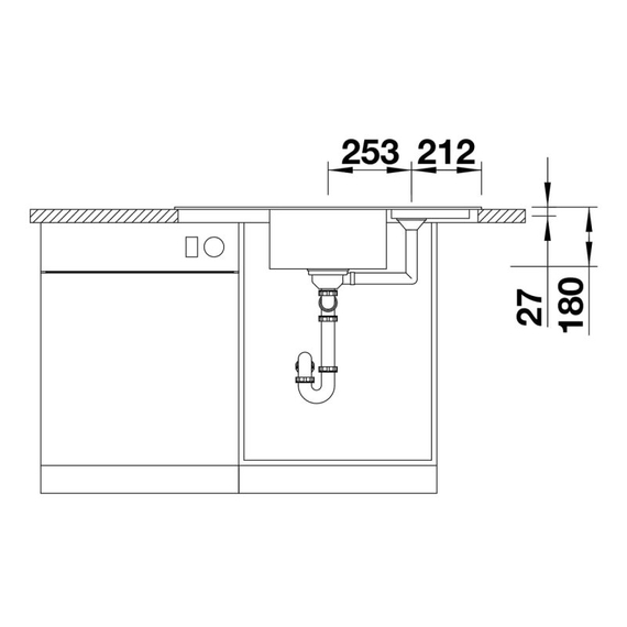 Кухонная мойка Blanco ZIA 9 E черний 526031