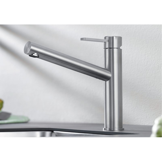 Кухонный смеситель Blanco AMBIS нержавеющая сталь 523118