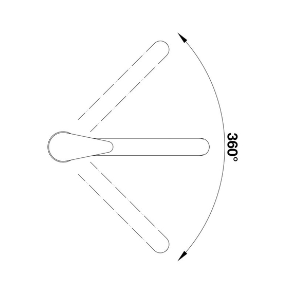 Кухонный смеситель Blanco DARAS кофе 517729