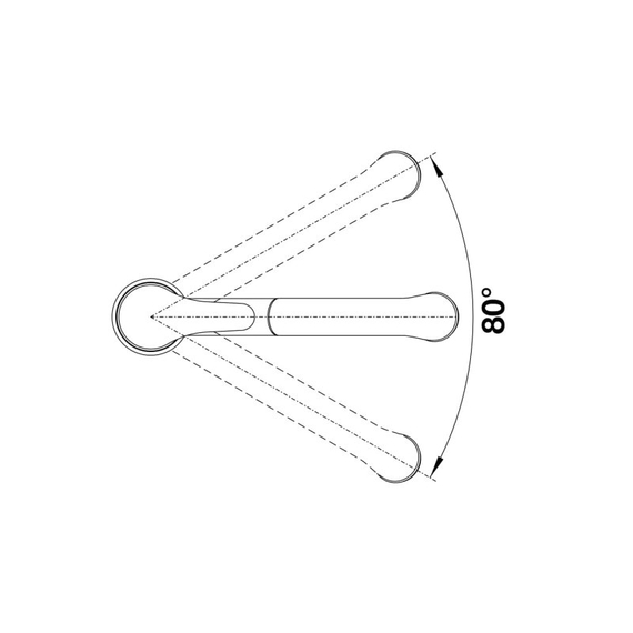 Кухонный смеситель Blanco DARAS-S кофе 517740