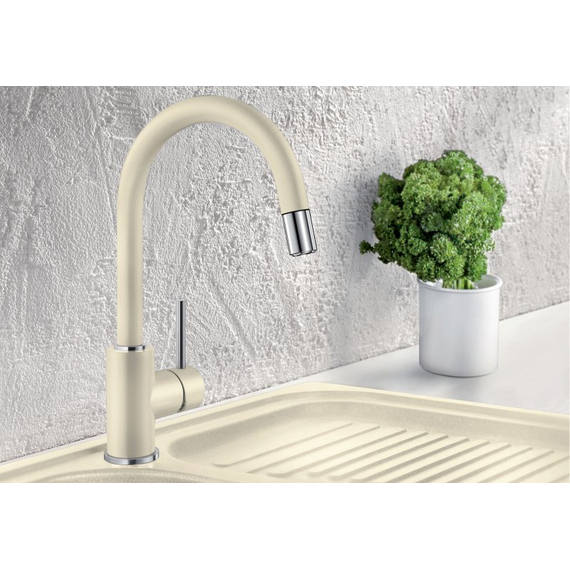 Кухонный смеситель Blanco MIDA-S антрацит 521455