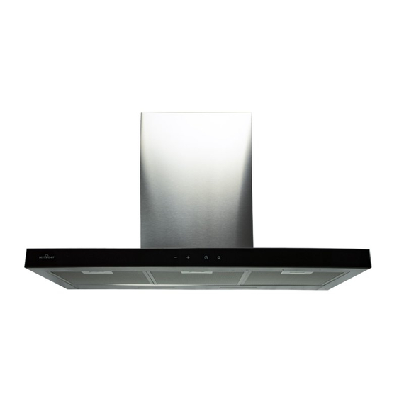 Вытяжка кухонная Best CHEF T-line 1100 inox 90