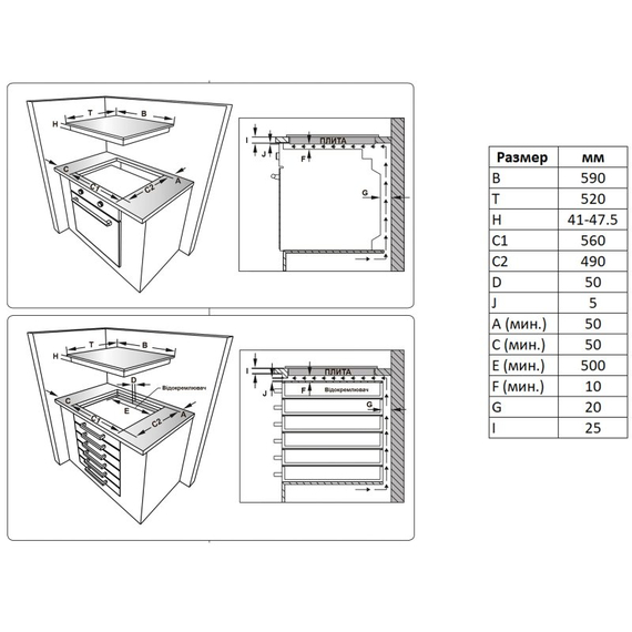 Варочная поверхность электрическая VESTEL AOB-6320