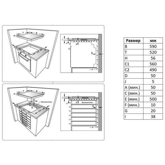 Варочная поверхность электрическая VESTEL AOB-6420