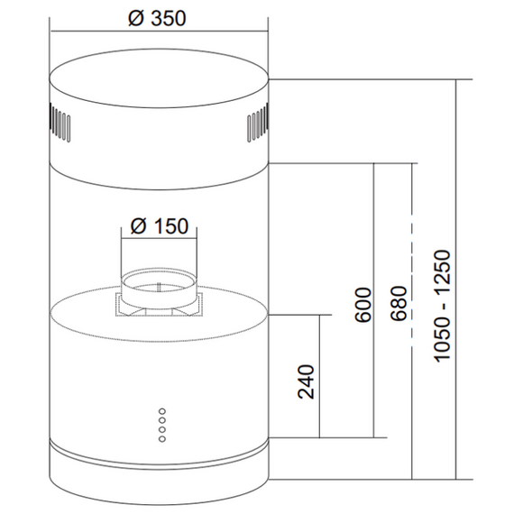 Вытяжка кухонная Gunter & Hauer MARGARETTE