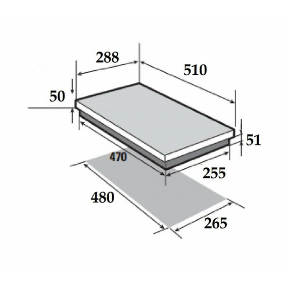 Варочная поверхность газовая Brandt BPG6210B