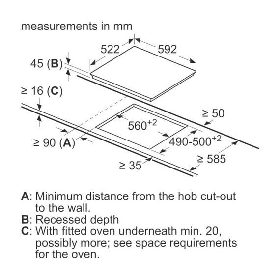 Варочная поверхность электрическая Bosch PKE611BA2E