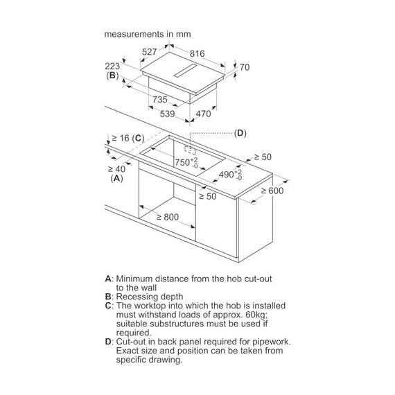 Варочная поверхность электрическая Bosch PXX875D67E