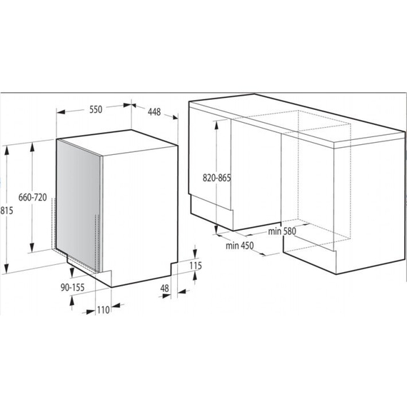 Посудомоечная машина Gorenje GV561D10