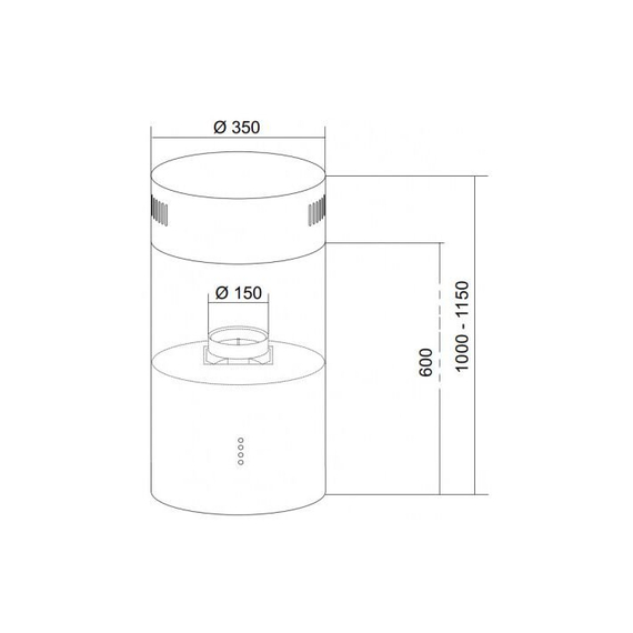 Вытяжка кухонная Gunter & Hauer MARGARETTE W