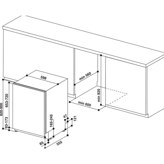 Посудомоечная машина Whirlpool WI7020P
