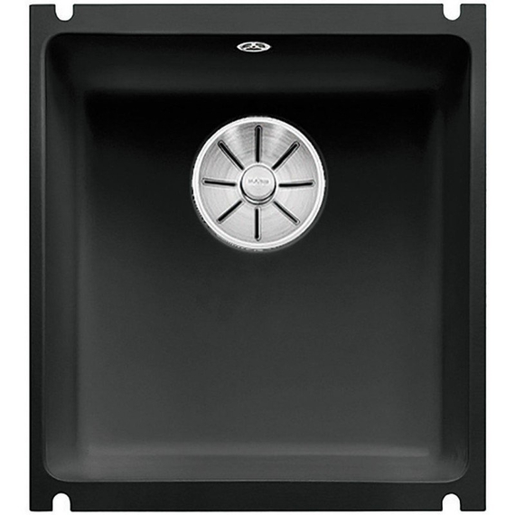 Кухонная мойка Blanco SUBLINE 375-U керамика PuraPlus черный 523732