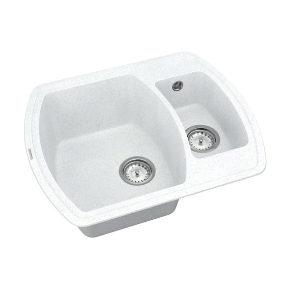 Кухонная мойка Vankor Norton NMP 03.63 White Stone